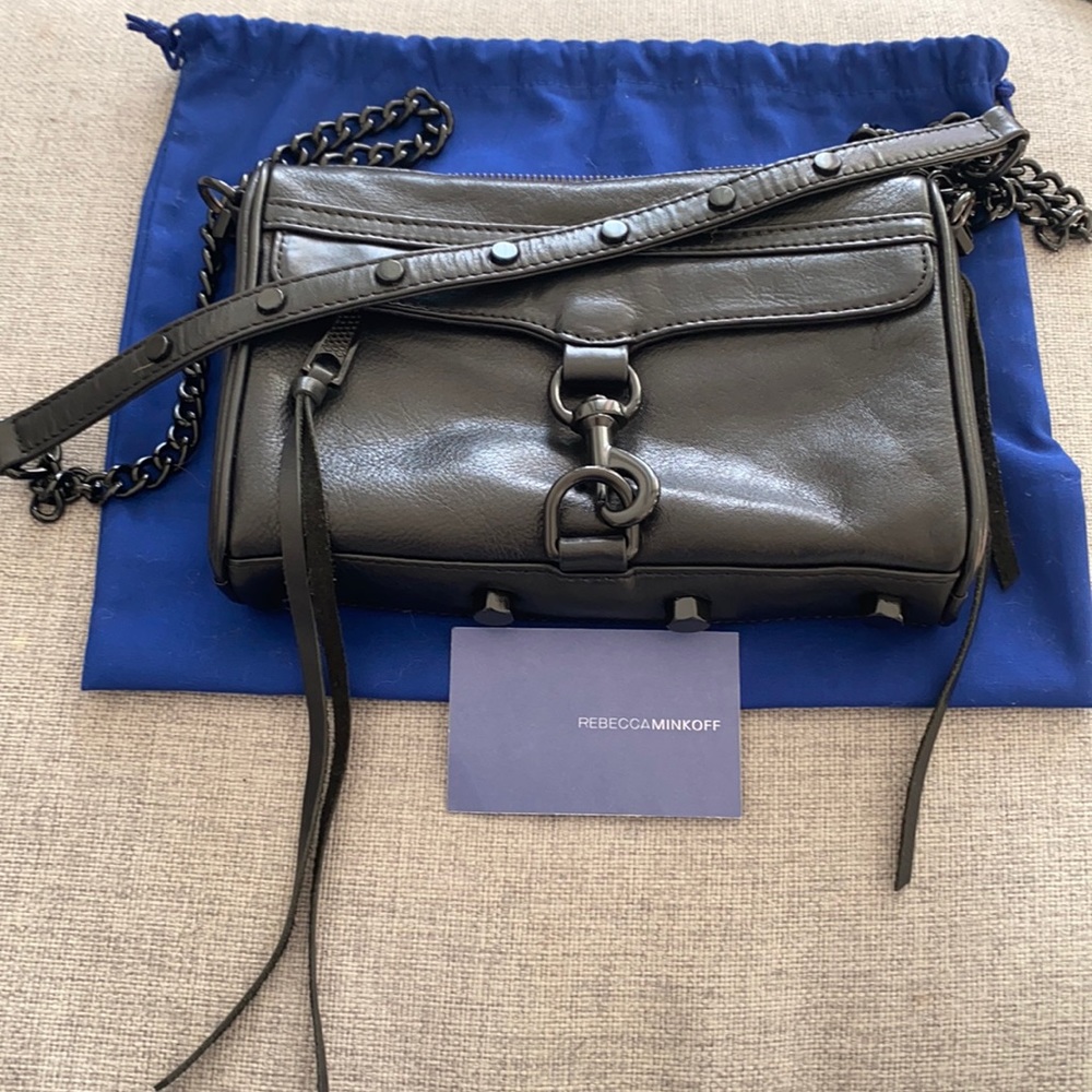 Rebecca Minkoff  MAC Matte Black Bag